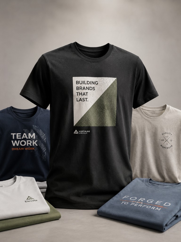 Custom printed t-shirts for Reading businesses and teams